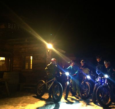 FAT BIKE NOTTURNA + CENA in RIFUGIO